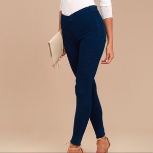 Free People Easy Goes It Jean High Waisted Jegging